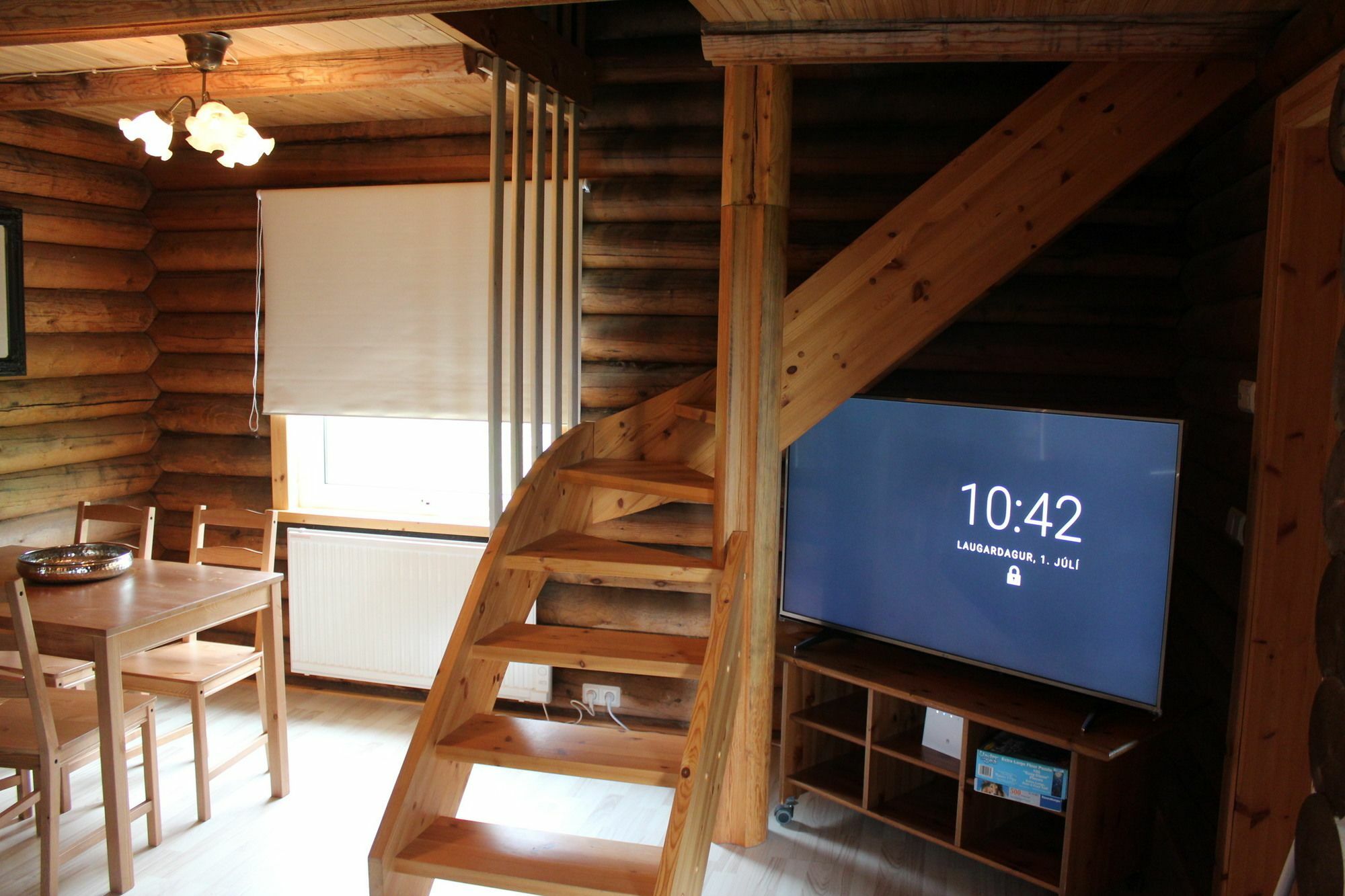 Akureyri Log Cottage Экстерьер фото